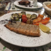 Сьомга з овочами гриль Кориця